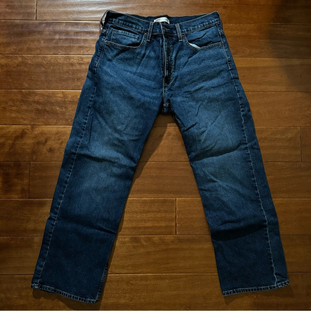 Levi Signature Blue Denim Loose Fit 33x30
